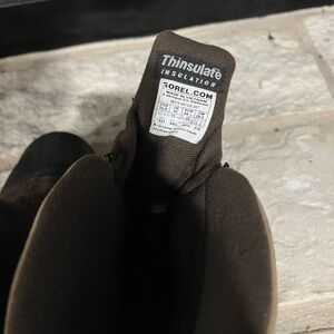 Sorel Brown Insulated Boots EUC